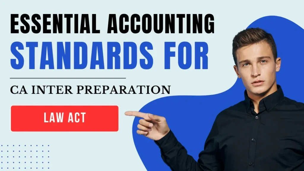 Essential Accounting Standards for CA Inter Preparation