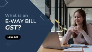 What is an E-way Bill GST