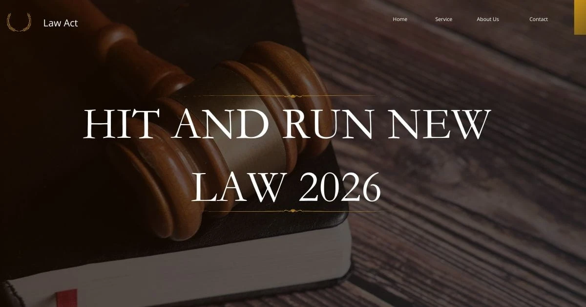 Hit and Run New Law 2026
