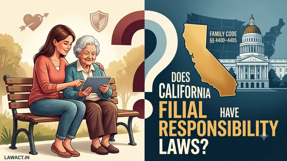 Does California Have Filial Responsibility Laws