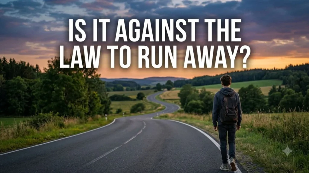 Is It Against the Law to Run Away
