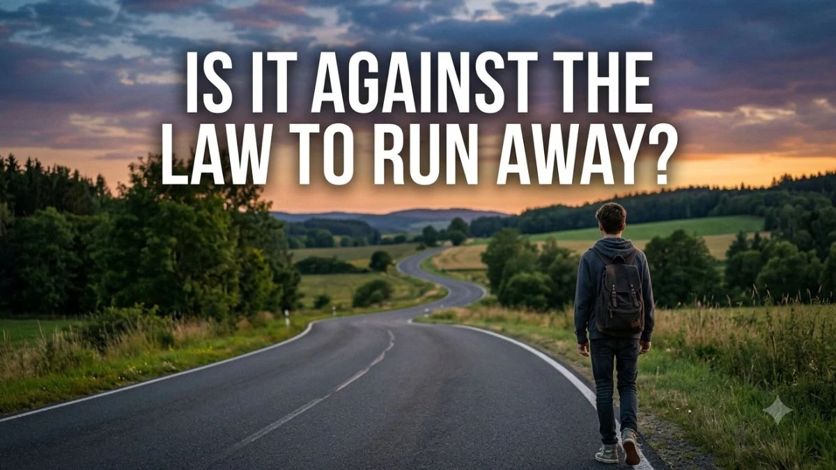 Is It Against the Law to Run Away? 2 | Law Act Is It Against the Law to Run Away