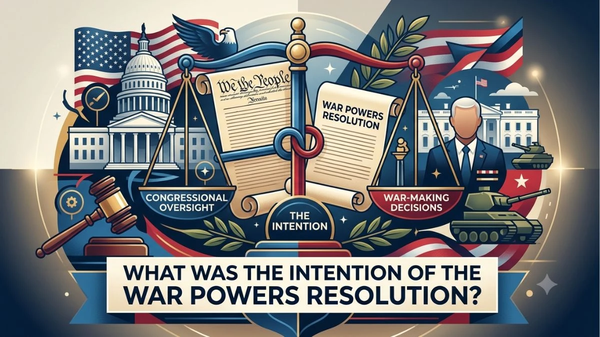 What Was the Intention of the War Powers Resolution? 2 | Law Act What Was the Intention of the War Powers Resolution