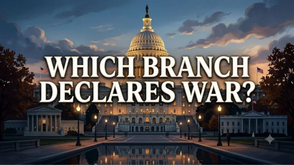 Which Branch Declares War