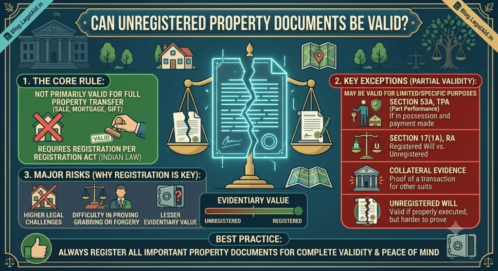 Can Unregistered Property Documents Be Valid? 3 | Law Act Can Unregistered Property Documents Be Valid
