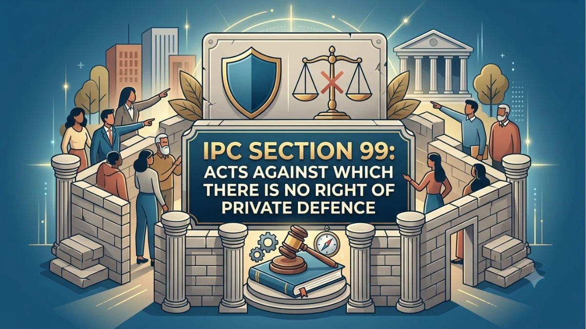 IPC Section 99: Acts Against Which There Is No Right of Private Defence 2 | Law Act IPC Section 99