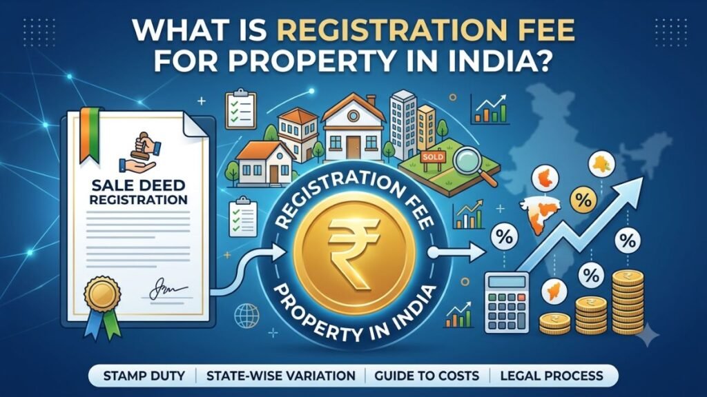 What Is Registration Fee for Property in India